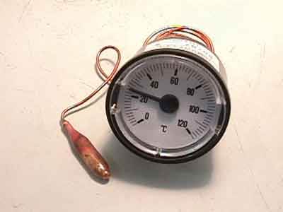 Temperatuurmeter + capillair combi 73416
